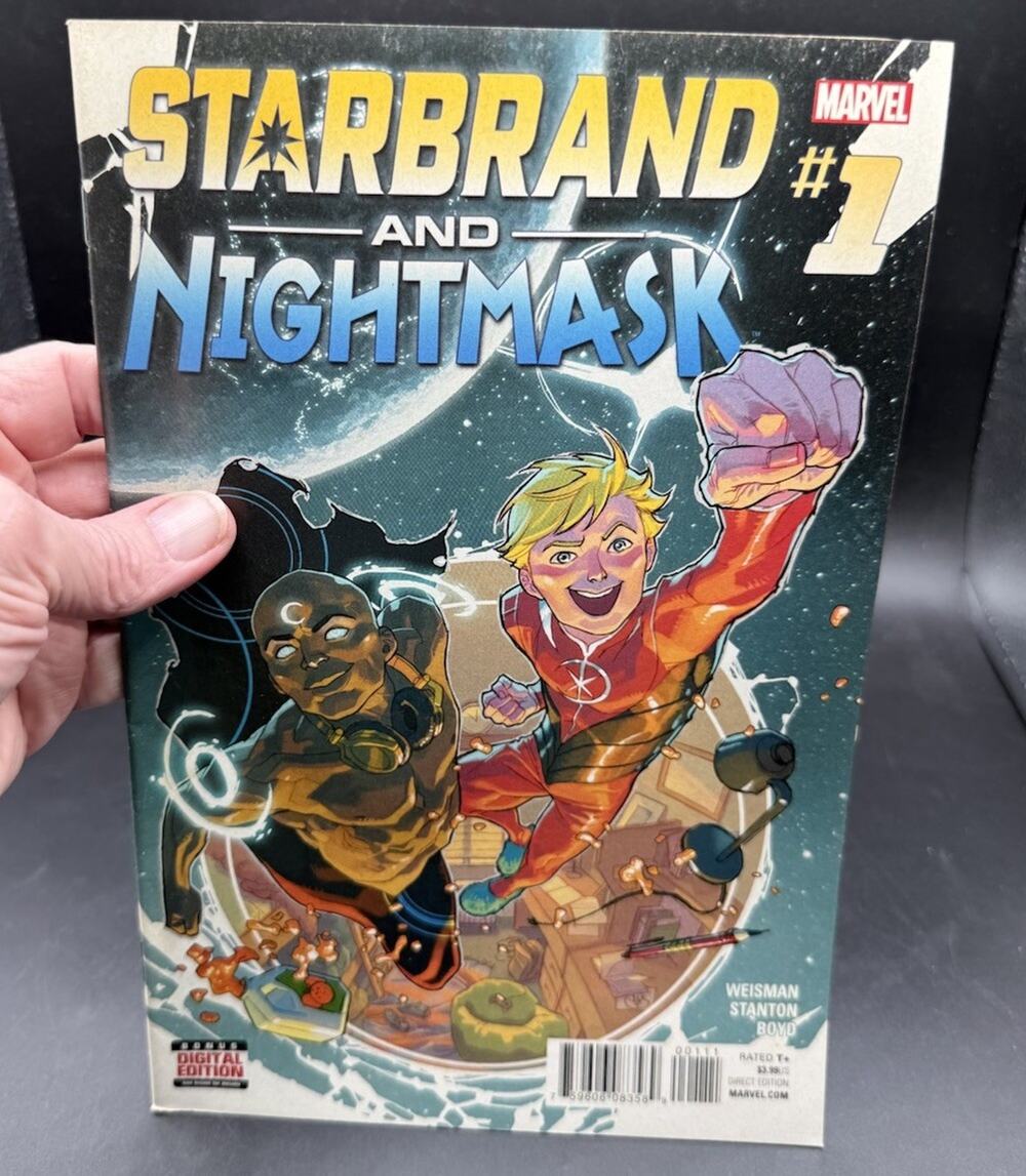 Marvel Starbrand and Nightmask #1 Weisman Stanton Boyd Comic Book NEW! Unread -C